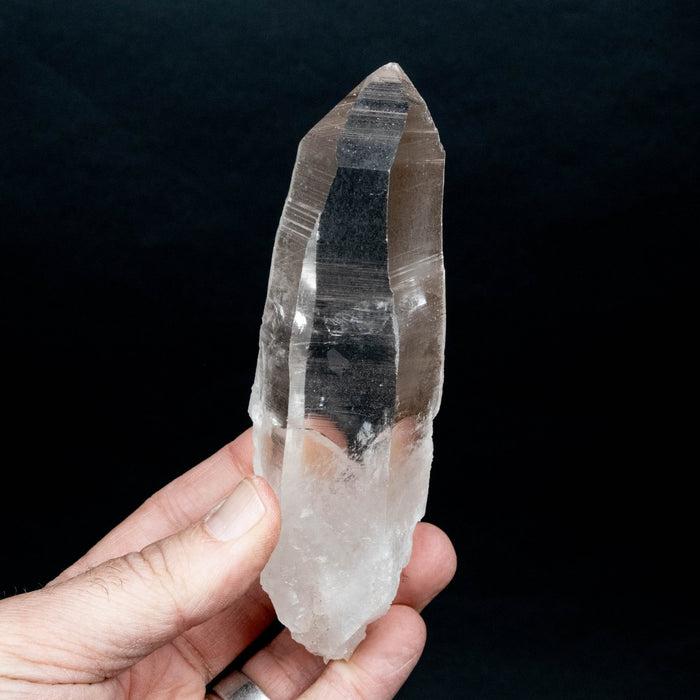 Lemurian Seed Quartz Crystal 277 g 141x43mm - InnerVision Crystals