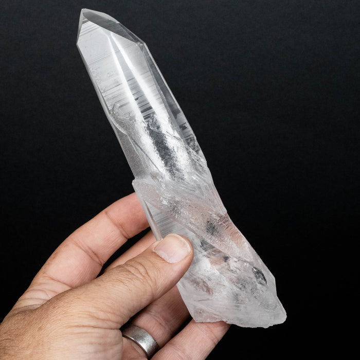 Lemurian Seed Quartz Crystal 285 g 175x44mm - InnerVision Crystals