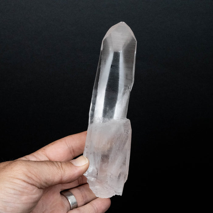 Lemurian Seed Quartz Crystal 285 g 175x44mm - InnerVision Crystals