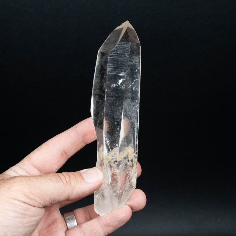 Lemurian Seed Quartz Crystal 296 g 152x39mm - InnerVision Crystals