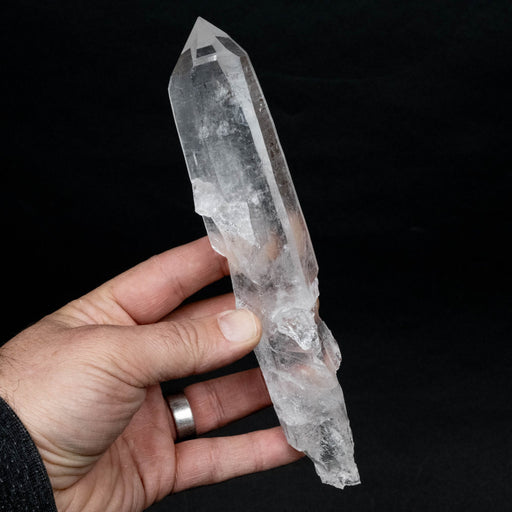 Lemurian Seed Quartz Crystal 306 g 200x34mm - InnerVision Crystals