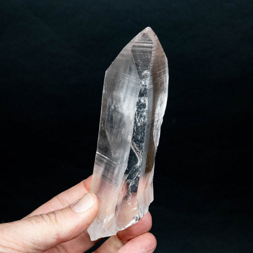 Lemurian Seed Quartz Crystal 347 g 142x46mm - InnerVision Crystals