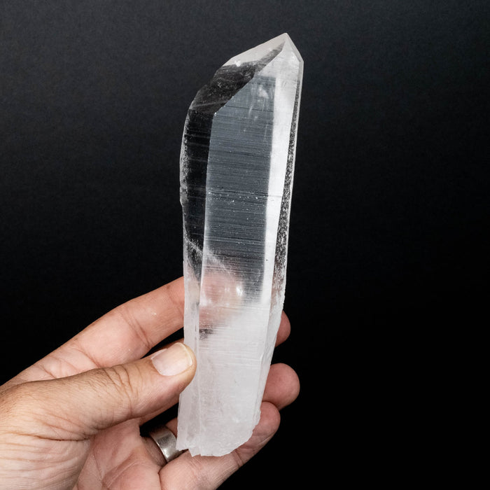 Lemurian Seed Quartz Crystal 396 g 171x44mm - InnerVision Crystals