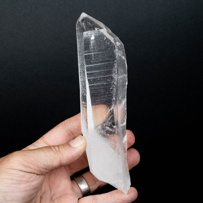 Lemurian Seed Quartz Crystal 396 g 171x44mm - InnerVision Crystals