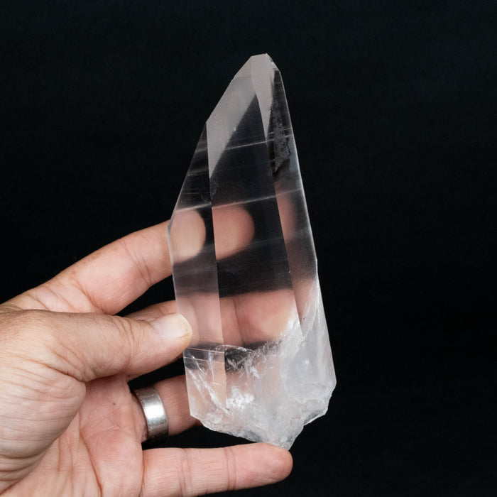 Lemurian Seed Quartz Crystal 436 g 153x45mm - InnerVision Crystals