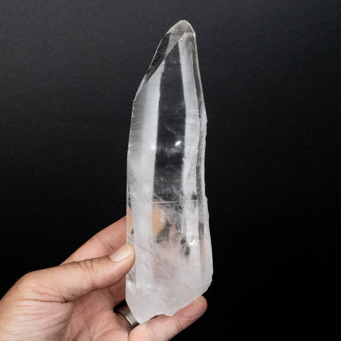 Lemurian Seed Quartz Crystal 542 g 195x46mm - InnerVision Crystals
