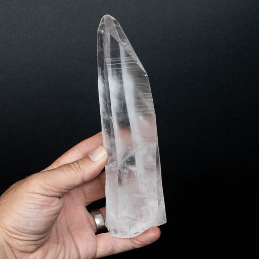 Lemurian Seed Quartz Crystal 542 g 195x46mm - InnerVision Crystals