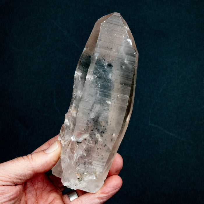 Lemurian Seed Quartz Crystal 566 g 166x52mm - InnerVision Crystals