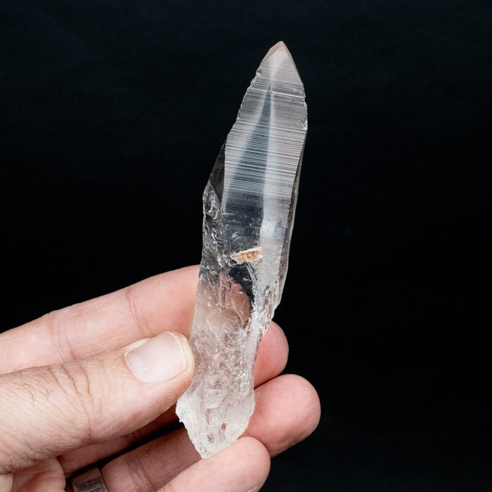 Lemurian Seed Quartz Crystal 57 g 104x21mm - InnerVision Crystals