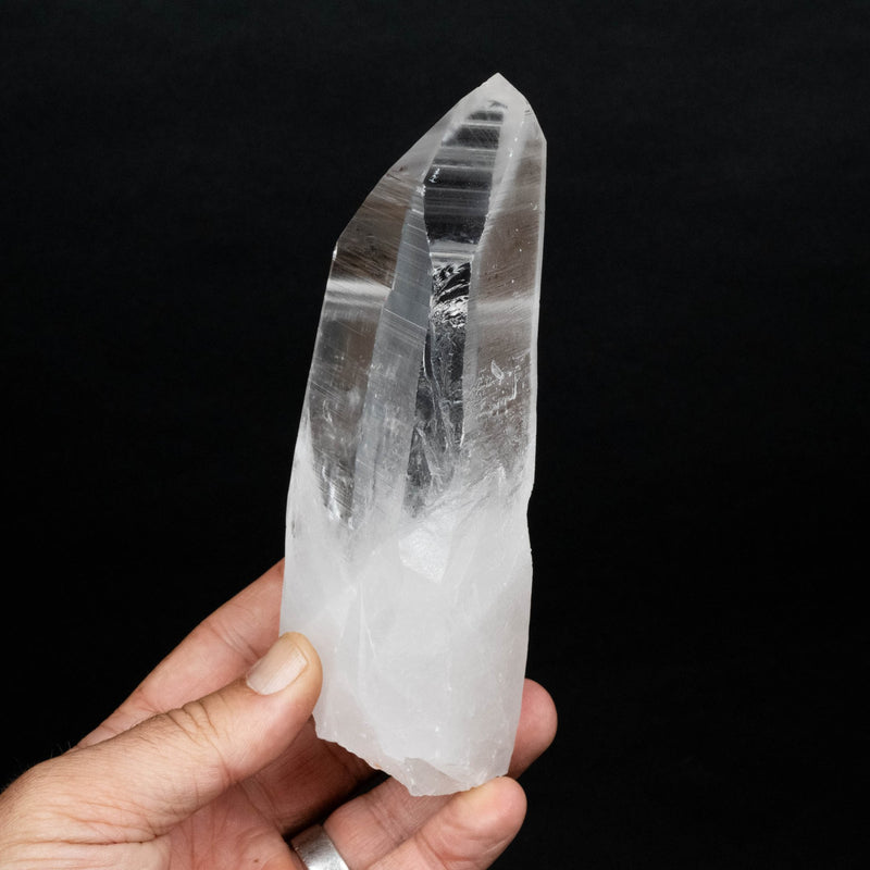 Lemurian Seed Quartz Crystal 670 g 159x72 - InnerVision Crystals
