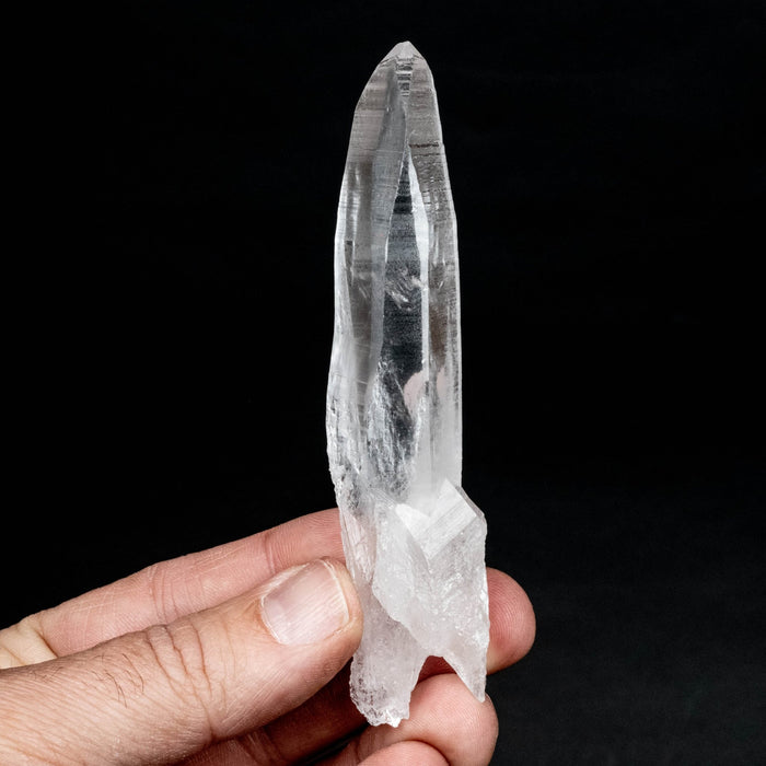 Lemurian Seed Quartz Crystal 70 g 129x22mm - InnerVision Crystals