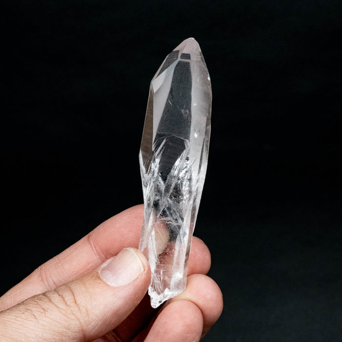 Lemurian Seed Quartz Crystal 72 g 93x28mm - InnerVision Crystals