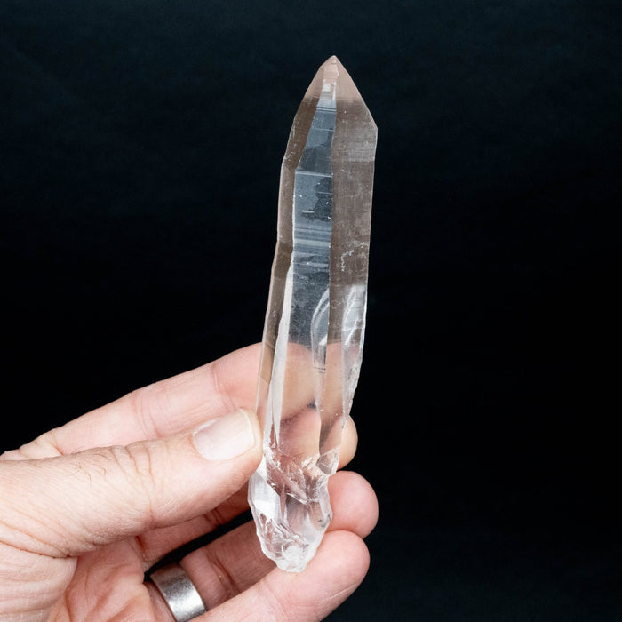 Lemurian Seed Quartz Crystal 75 g 121x23mm - InnerVision Crystals