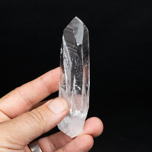 Lemurian Seed Quartz Crystal 87 g 103x31mm - InnerVision Crystals