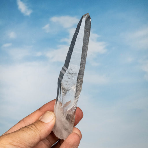 Lemurian Seed Quartz Crystal 88 g 136x27mm - InnerVision Crystals