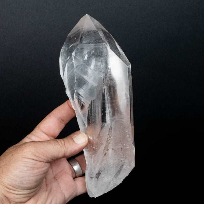 Lemurian Seed Quartz Crystal 888 g 207x73mm - InnerVision Crystals