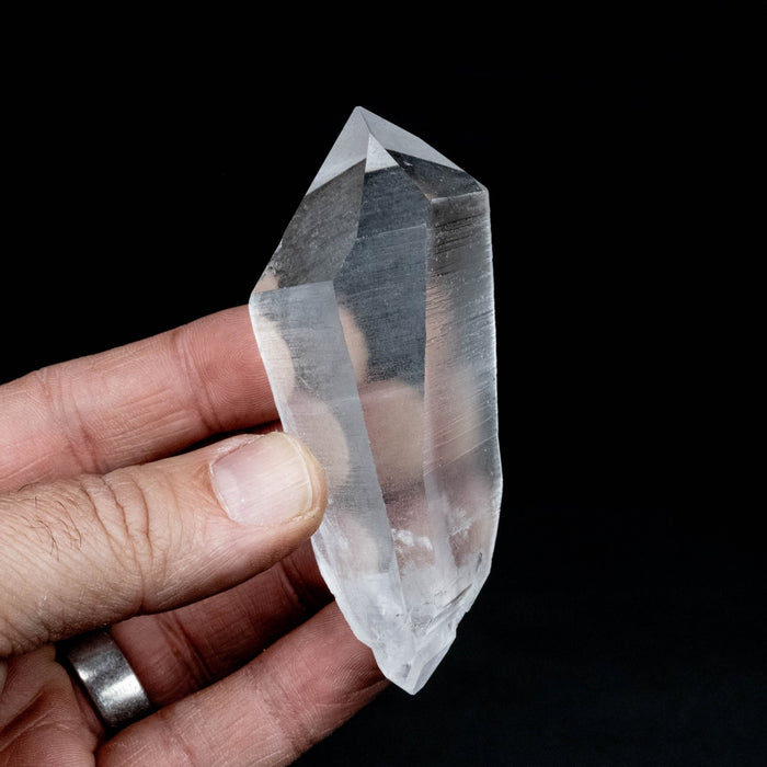 Lemurian Seed Quartz Crystal DT 125 g 87x39mm - InnerVision Crystals