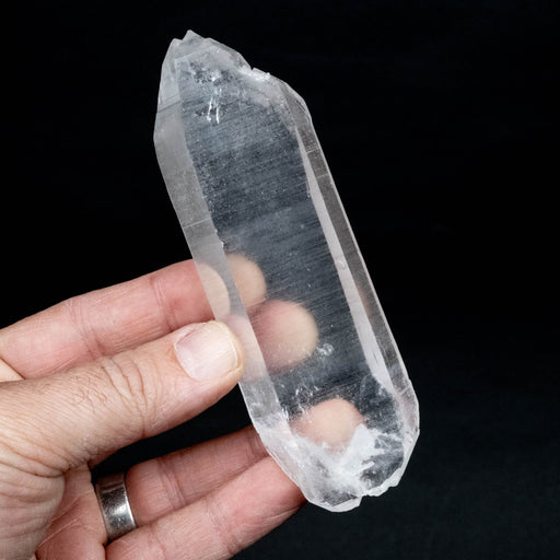 Lemurian Seed Quartz Crystal DT 165 g 122x41mm - InnerVision Crystals