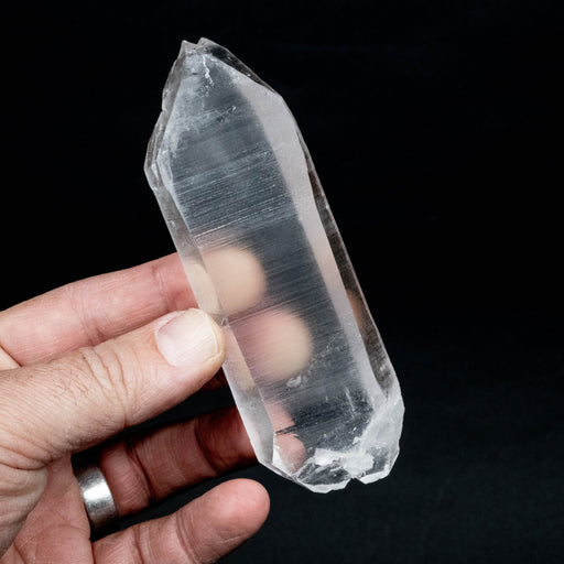 Lemurian Seed Quartz Crystal DT 165 g 122x41mm - InnerVision Crystals