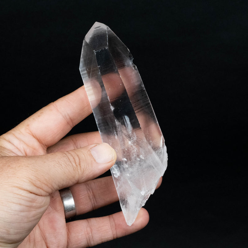 Lemurian Seed Quartz Crystal *DT 208 g 134x35mm - InnerVision Crystals
