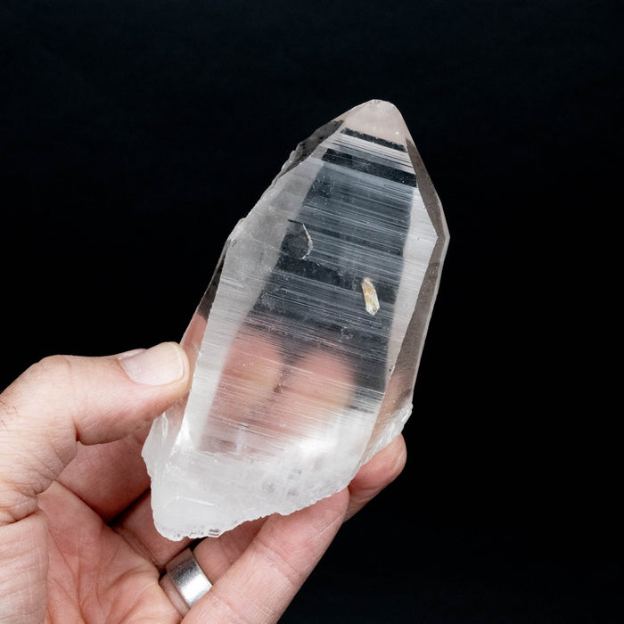 Lemurian Seed Quartz Crystal DT 285 g 119x58mm - InnerVision Crystals