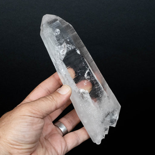 Lemurian Seed Quartz Crystal *DT 440 g 175x54mm - InnerVision Crystals