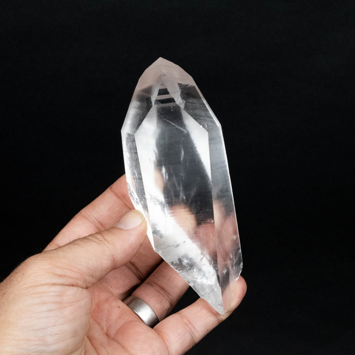Lemurian Seed Quartz Crystal *DT with Phantom 305 g 131x51mm - InnerVision Crystals
