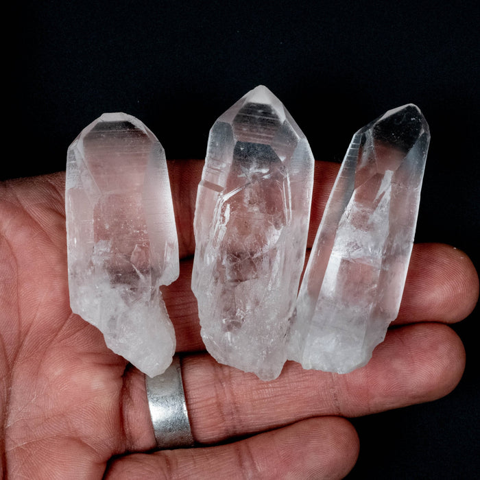 Lemurian Seed Quartz Crystal LOT 100 g 59 - 61mm - InnerVision Crystals