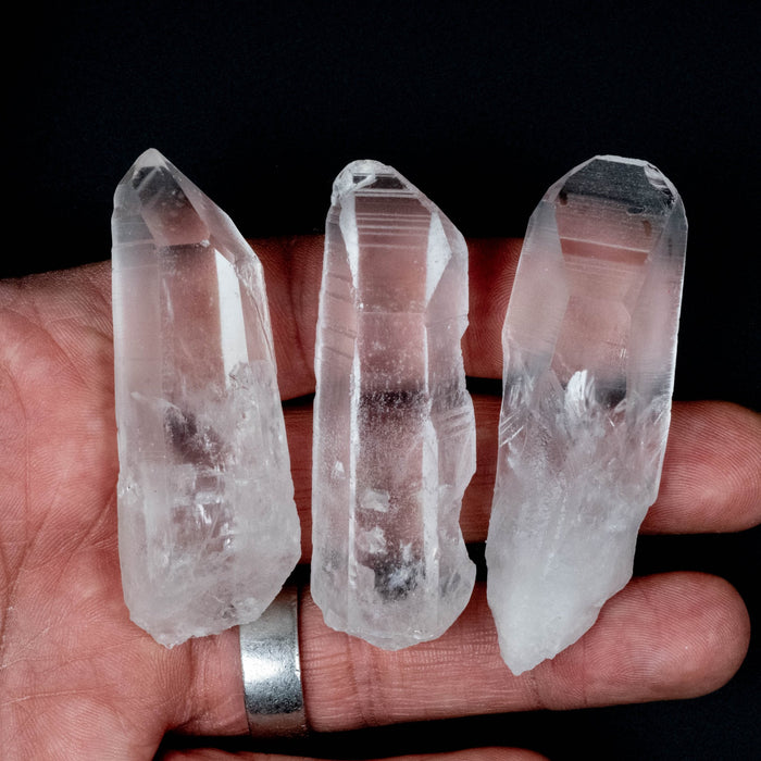 Lemurian Seed Quartz Crystal LOT 116 g 66 - 68mm - InnerVision Crystals