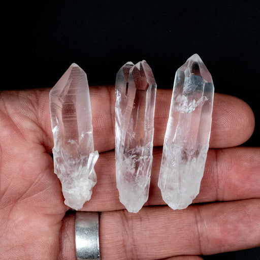 Lemurian Seed Quartz Crystal LOT 35 g 50 - 51mm - InnerVision Crystals