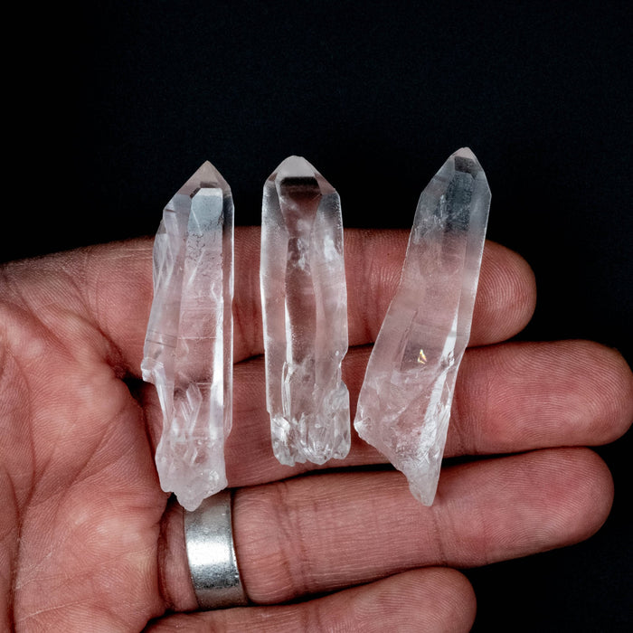 Lemurian Seed Quartz Crystal LOT 36 g 48 - 60mm - InnerVision Crystals