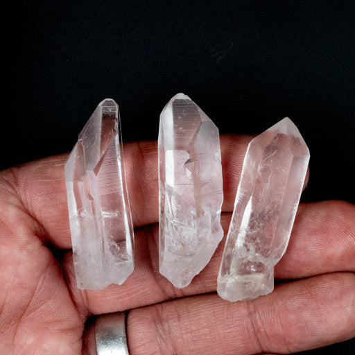 Lemurian Seed Quartz Crystal LOT 43 g 46 - 48mm - InnerVision Crystals