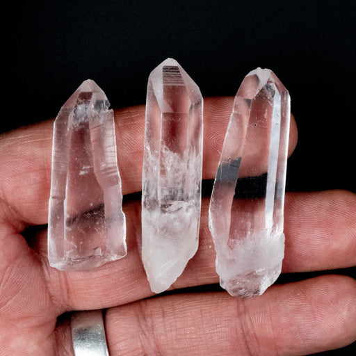 Lemurian Seed Quartz Crystal LOT 44 g 45 - 53mm - InnerVision Crystals