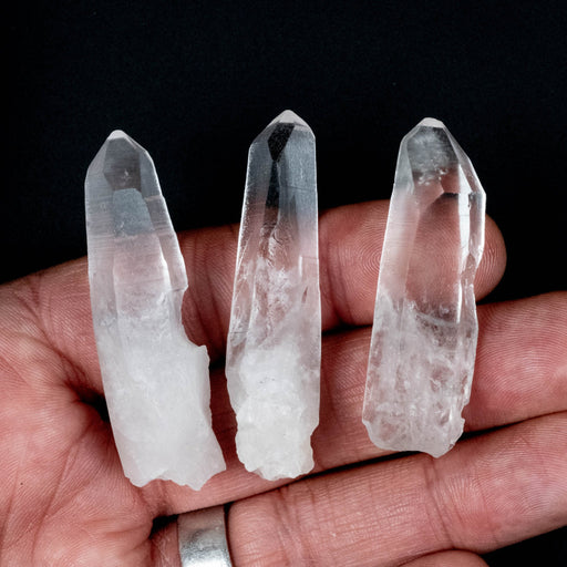 Lemurian Seed Quartz Crystal LOT 44 g 50 - 56mm - InnerVision Crystals