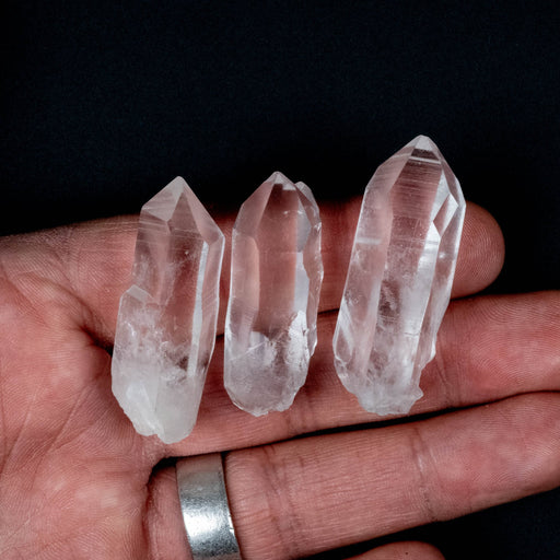 Lemurian Seed Quartz Crystal LOT 45 g 41 - 45mm - InnerVision Crystals