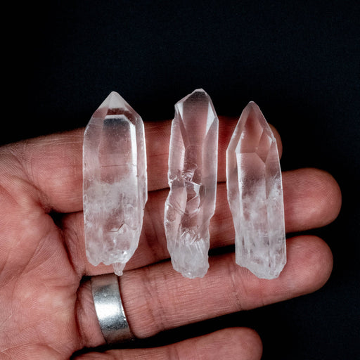 Lemurian Seed Quartz Crystal LOT 46 g 49 - 51mm - InnerVision Crystals