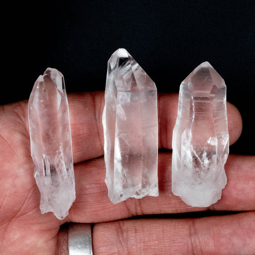 Lemurian Seed Quartz Crystal LOT 47 g 47 - 48mm - InnerVision Crystals