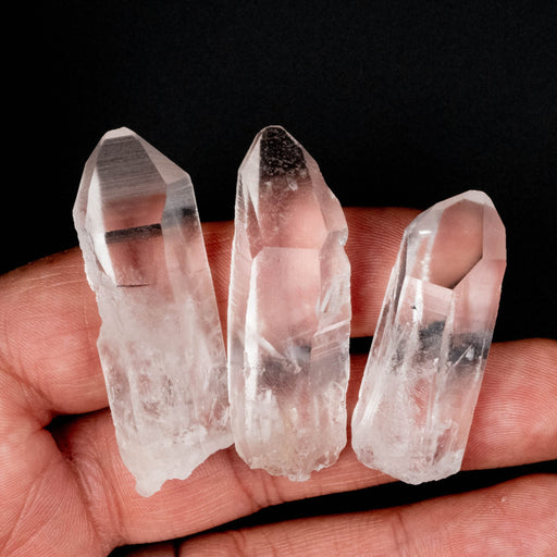 Lemurian Seed Quartz Crystal LOT 51 g 43 - 52mm - InnerVision Crystals