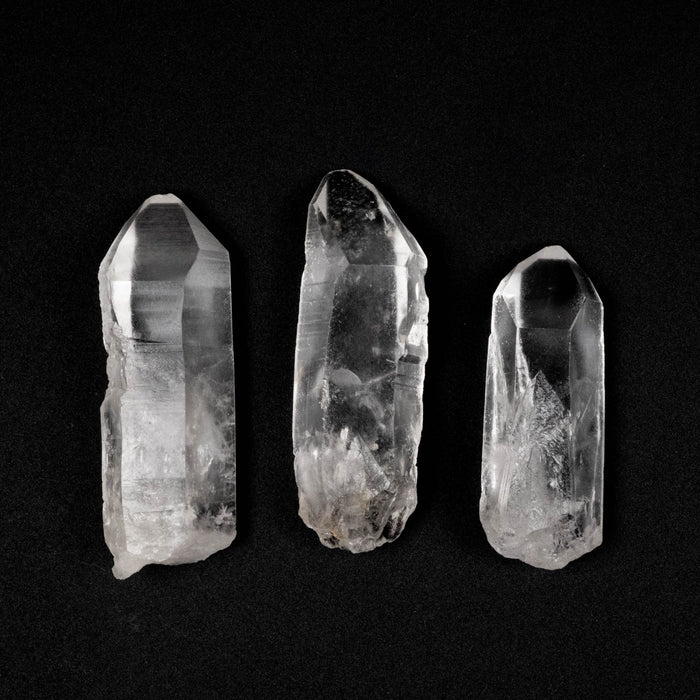 Lemurian Seed Quartz Crystal LOT 51 g 43 - 52mm - InnerVision Crystals