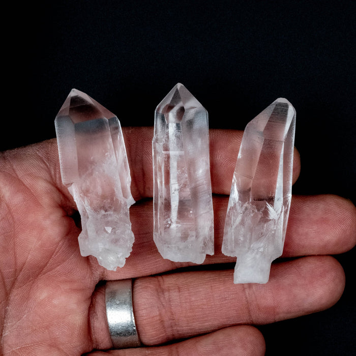 Lemurian Seed Quartz Crystal LOT 52 g 51 - 52mm - InnerVision Crystals