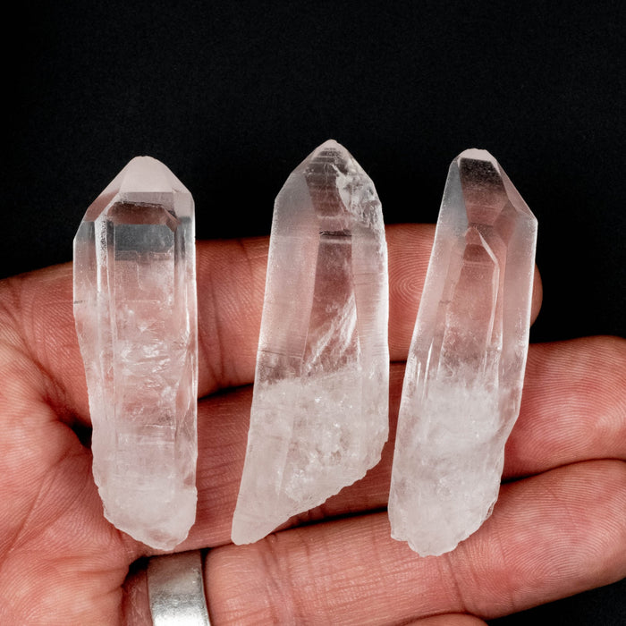 Lemurian Seed Quartz Crystal LOT 55 g 54 - 56mm - InnerVision Crystals
