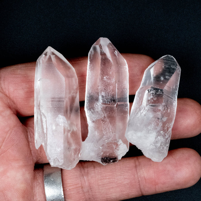 Lemurian Seed Quartz Crystal LOT 73 g 48 - 52mm - InnerVision Crystals