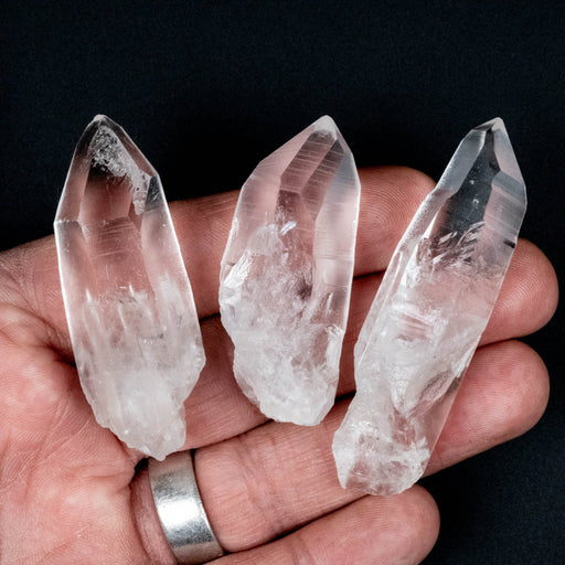 Lemurian Seed Quartz Crystal LOT 79 g 52 - 67mm - InnerVision Crystals