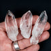 Lemurian Seed Quartz Crystal LOT 79 g 52 - 67mm - InnerVision Crystals