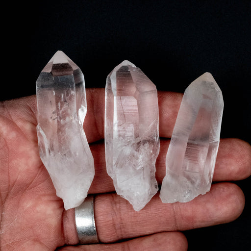 Lemurian Seed Quartz Crystal LOT 80 g 54 - 65mm - InnerVision Crystals
