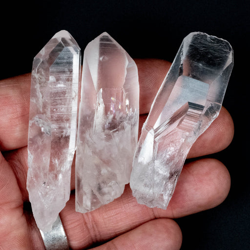Lemurian Seed Quartz Crystal LOT 80 g 60 - 68mm - InnerVision Crystals