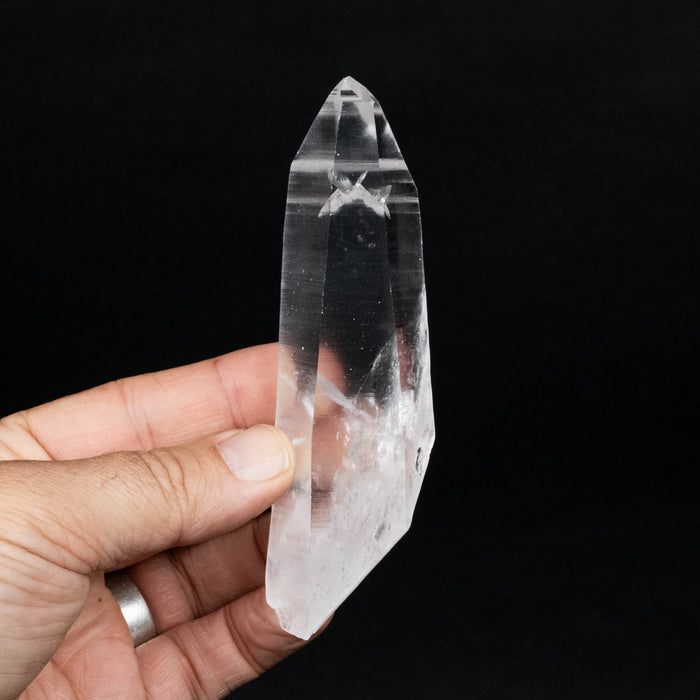 Lemurian Seed Quartz Crystal with DT 132 g 121x34mm - InnerVision Crystals
