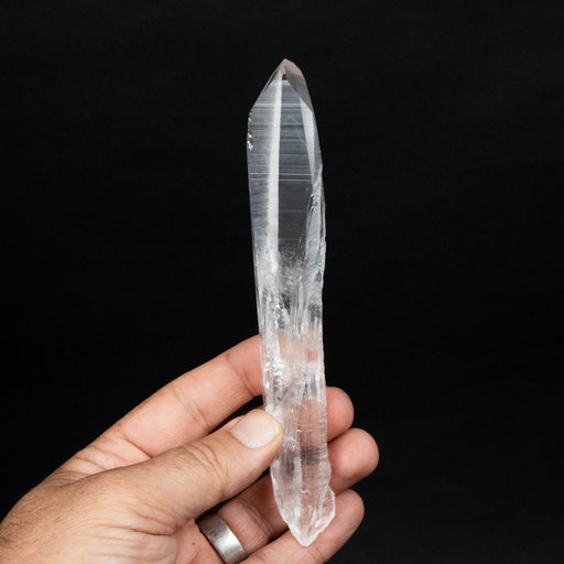 Lemurian Seed Quartz Crystal with Phantom 102 g 164x24mm - InnerVision Crystals