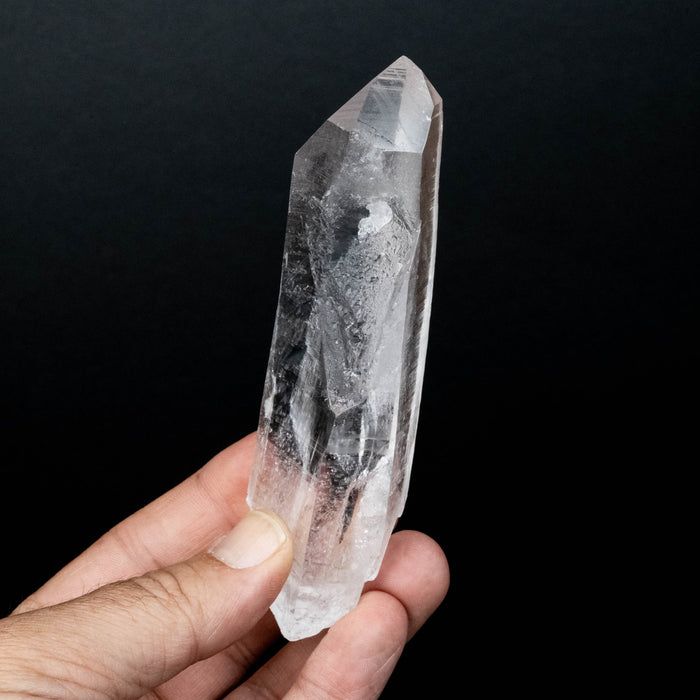 Lemurian Seed Quartz Crystal with Phantom 148 g 124x34mm - InnerVision Crystals