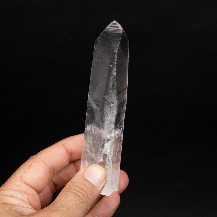 Lemurian Seed Quartz Crystal with Phantom 151 g 135x30mm - InnerVision Crystals